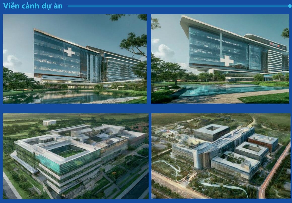 Minh họa hệ thống bệnh viện đa khoa quốc tế 